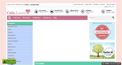Desktop Screenshot of cakelovers-shop.com