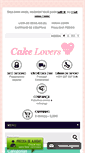 Mobile Screenshot of cakelovers-shop.com