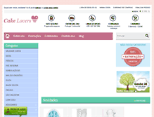 Tablet Screenshot of cakelovers-shop.com